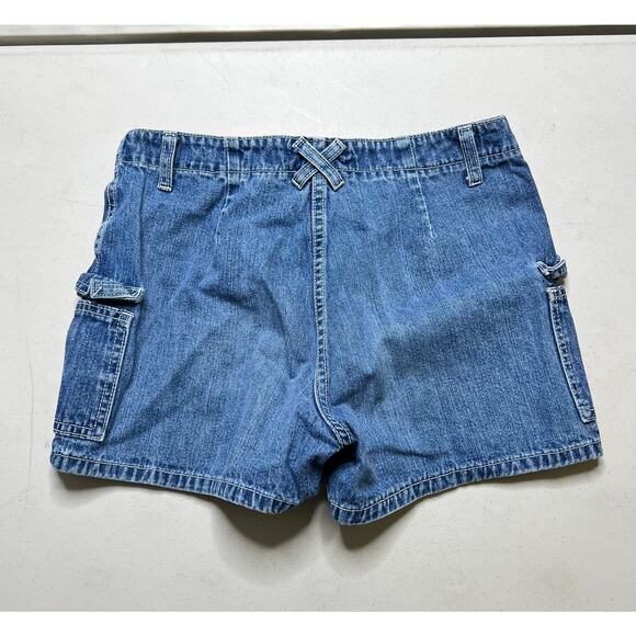 Vintage 90’s Express Blues shorts Y2K women size 3/4 Great condition Retro - Picture 6 of 9